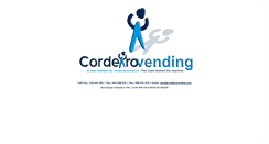 Desktop Screenshot of cordeirovending.com